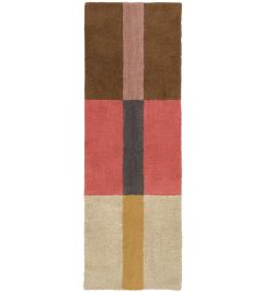 Chroma Runner Rug by Lorena Canals Spiced Coral Chroma Runner Rug by Lorena Canals Spiced Coral
