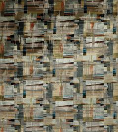 Chromatica Fabric by Osborne & Little Charcoal/Linen/Copper Chromatica Fabric by Osborne & Little Charcoal/Linen/Copper