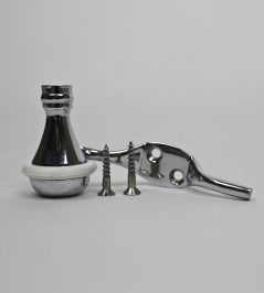 Chrome Weight & Cleat Chrome Chrome Weight & Cleat Chrome