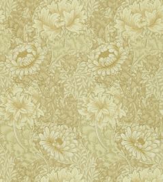 Chrysanthemum Wallpaper by Morris & Co Ivory/Canvas Chrysanthemum Wallpaper by Morris & Co Ivory/Canvas