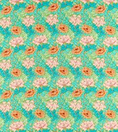 Chrysanthemum Fabric by Morris & Co Summer Chrysanthemum Fabric by Morris & Co Summer