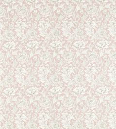 Chrysanthemum Toile Fabric by Morris & Co Cochineal Pink Chrysanthemum Toile Fabric by Morris & Co Cochineal Pink
