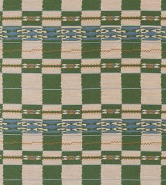 Chubby Check Fabric by Christopher Farr Cloth Green Chubby Check Fabric by Christopher Farr Cloth Green