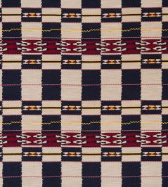 Chubby Check Fabric by Christopher Farr Cloth Indigo Chubby Check Fabric by Christopher Farr Cloth Indigo