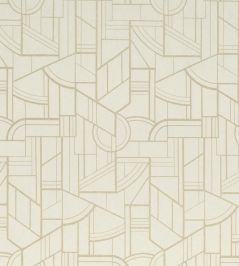 Cinetique Wallpaper by Casamance Sable/Dore Cinetique Wallpaper by Casamance Sable/Dore