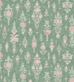 Citadel Wallpaper by Lewis & Wood Green Glaze Citadel Wallpaper by Lewis & Wood Green Glaze