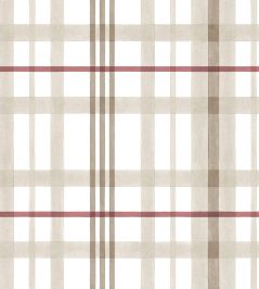 Clans Check Wallpaper by Coordonne Bone Clans Check Wallpaper by Coordonne Bone