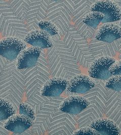 Clarice Wallpaper by 1838 Wallcoverings Soft Blue Clarice Wallpaper by 1838 Wallcoverings Soft Blue