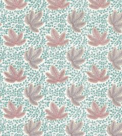 Clarice Fabric by Nina Campbell Teal/Ruby/Amethyst Clarice Fabric by Nina Campbell Teal/Ruby/Amethyst