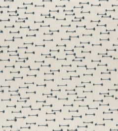 Nala Fabric by Clarke & Clarke Indigo Nala Fabric by Clarke & Clarke Indigo