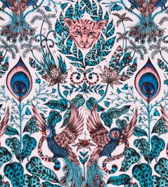 Emma J Shipley Amazon Fabric by Clarke & Clarke Pink Emma J Shipley Amazon Fabric by Clarke & Clarke Pink