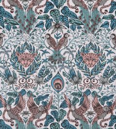 Emma J Shipley Amazon Wallpaper by Clarke & Clarke Pink Emma J Shipley Amazon Wallpaper by Clarke & Clarke Pink