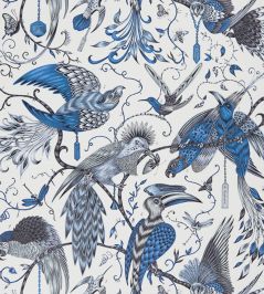 Emma J Shipley Audubon Wallpaper by Clarke & Clarke Blue Emma J Shipley Audubon Wallpaper by Clarke & Clarke Blue