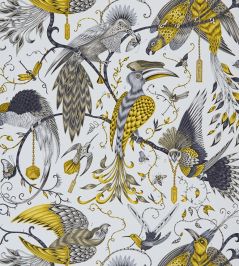 Emma J Shipley Audubon Wallpaper by Clarke & Clarke Gold Emma J Shipley Audubon Wallpaper by Clarke & Clarke Gold