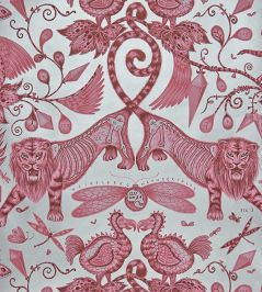 Emma J Shipley Extinct Wallpaper by Clarke & Clarke Magenta Emma J Shipley Extinct Wallpaper by Clarke & Clarke Magenta