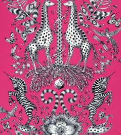 Emma J Shipley Kruger Wallpaper by Clarke & Clarke Magenta Emma J Shipley Kruger Wallpaper by Clarke & Clarke Magenta