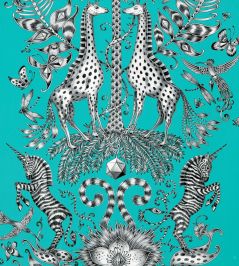 Emma J Shipley Kruger Wallpaper by Clarke & Clarke Teal Emma J Shipley Kruger Wallpaper by Clarke & Clarke Teal