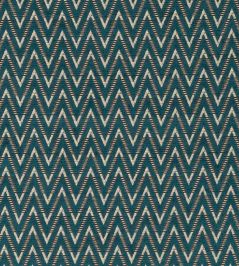 Zion Fabric by Clarke & Clarke Teal Zion Fabric by Clarke & Clarke Teal