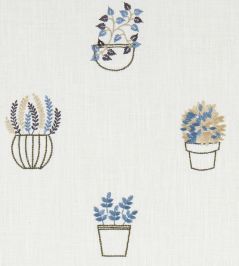 Hidcote Fabric by Clarke & Clarke Denim Hidcote Fabric by Clarke & Clarke Denim