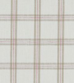 Kelmscott Fabric by Clarke & Clarke Raspberry/Linen Kelmscott Fabric by Clarke & Clarke Raspberry/Linen