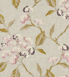 Summerby Fabric by Clarke & Clarke Damson Summerby Fabric by Clarke & Clarke Damson