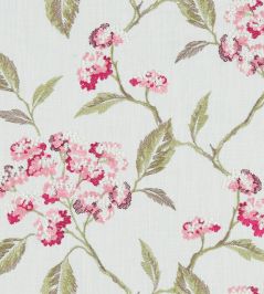Summerby Fabric by Clarke & Clarke Raspberry Summerby Fabric by Clarke & Clarke Raspberry