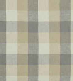 Austin Check Fabric by Clarke & Clarke Natural Austin Check Fabric by Clarke & Clarke Natural