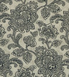 Cranbrook Fabric by Clarke & Clarke Charcoal Cranbrook Fabric by Clarke & Clarke Charcoal