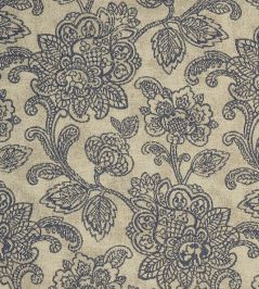 Cranbrook Fabric by Clarke & Clarke Midnight Cranbrook Fabric by Clarke & Clarke Midnight