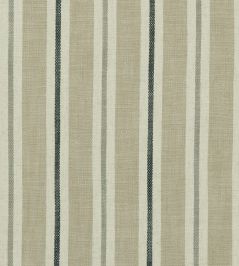 Sackville Stripe Fabric by Clarke & Clarke Natural Sackville Stripe Fabric by Clarke & Clarke Natural