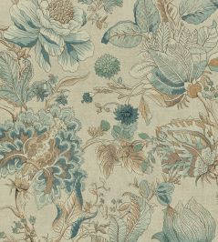 Sissinghurst Fabric by Clarke & Clarke Eau De Nil Sissinghurst Fabric by Clarke & Clarke Eau De Nil