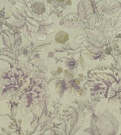 Sissinghurst Fabric by Clarke & Clarke Heather/Olive Sissinghurst Fabric by Clarke & Clarke Heather/Olive