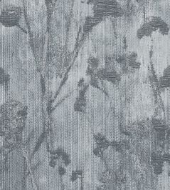 Silhouette Fabric by Clarke & Clarke Charcoal Silhouette Fabric by Clarke & Clarke Charcoal