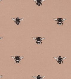 Abeja Fabric by Clarke & Clarke Blush Abeja Fabric by Clarke & Clarke Blush