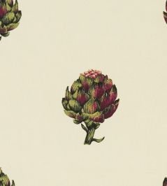 Artichoke Fabric by Clarke & Clarke Ivory Artichoke Fabric by Clarke & Clarke Ivory