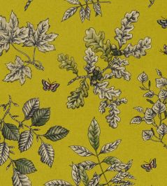 Hortus Fabric by Clarke & Clarke Chartreuse Hortus Fabric by Clarke & Clarke Chartreuse