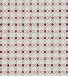 Venus Fabric by Clarke & Clarke Raspberry Venus Fabric by Clarke & Clarke Raspberry