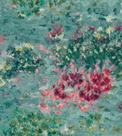 Fiore Fabric by Clarke & Clarke Mineral Fiore Fabric by Clarke & Clarke Mineral
