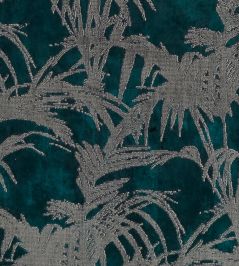 Tropicale Fabric by Clarke & Clarke Kingfisher Tropicale Fabric by Clarke & Clarke Kingfisher