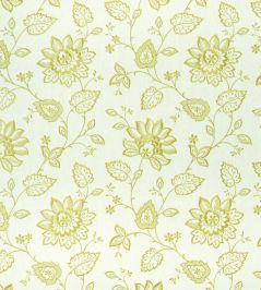 Liliana Fabric by Clarke & Clarke Apple Liliana Fabric by Clarke & Clarke Apple