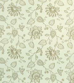Liliana Fabric by Clarke & Clarke Linen Liliana Fabric by Clarke & Clarke Linen