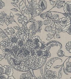 Woodsford Fabric by Clarke & Clarke Denim Woodsford Fabric by Clarke & Clarke Denim