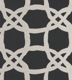 Fascino Fabric by Clarke & Clarke Nero Fascino Fabric by Clarke & Clarke Nero