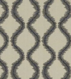 Solare Fabric by Clarke & Clarke Nero Solare Fabric by Clarke & Clarke Nero
