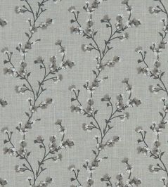 Blossom Fabric by Clarke & Clarke Charcoal Blossom Fabric by Clarke & Clarke Charcoal