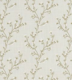 Blossom Fabric by Clarke & Clarke Ivory Blossom Fabric by Clarke & Clarke Ivory