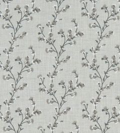 Blossom Fabric by Clarke & Clarke Silver Blossom Fabric by Clarke & Clarke Silver