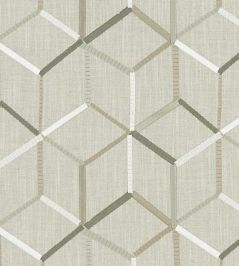 Linear Fabric by Clarke & Clarke Linen Linear Fabric by Clarke & Clarke Linen
