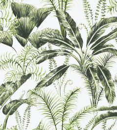 Majorelle Fabric by Clarke & Clarke Ivory Majorelle Fabric by Clarke & Clarke Ivory
