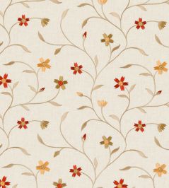 Mellor Fabric by Clarke & Clarke Spice Mellor Fabric by Clarke & Clarke Spice